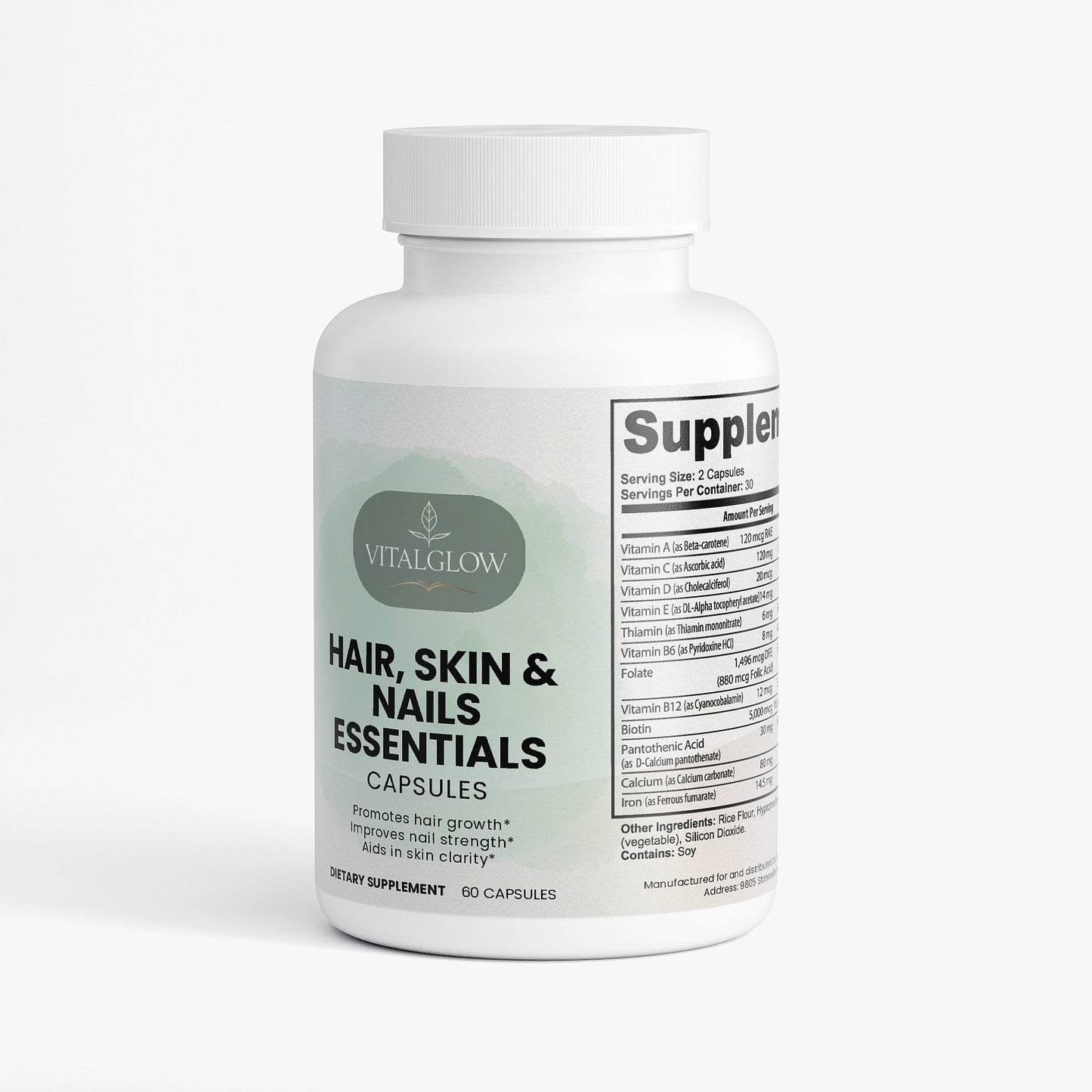 Grass-Fed Hydrolyzed Collagen Peptides – 2 Bottles